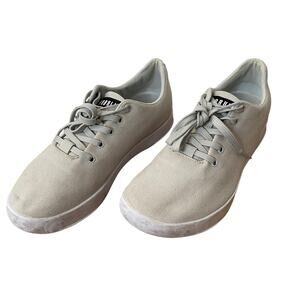 NOBULL Gray Canvas Lace Up Trainers Women’s Size 10